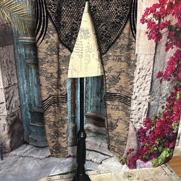 Savage X Fenty Rihanna black and nude leggings, size XL, excellent condition - Picture 4 of 11